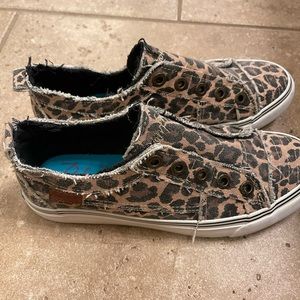 Leopard Slide on Sneakers